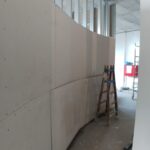 Ściana w "łuku" Adaptacja lokalu na salon kosmetyczny. Abc-domu.pl